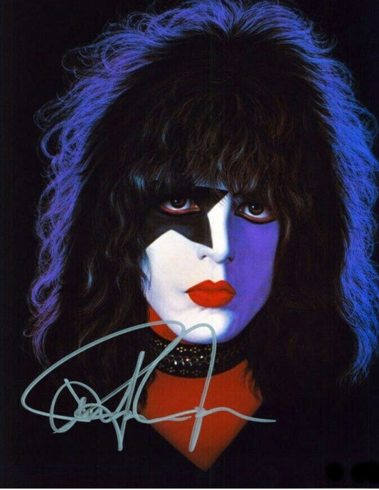 Paul Stanley signed photo silver marker Boston memorabilia