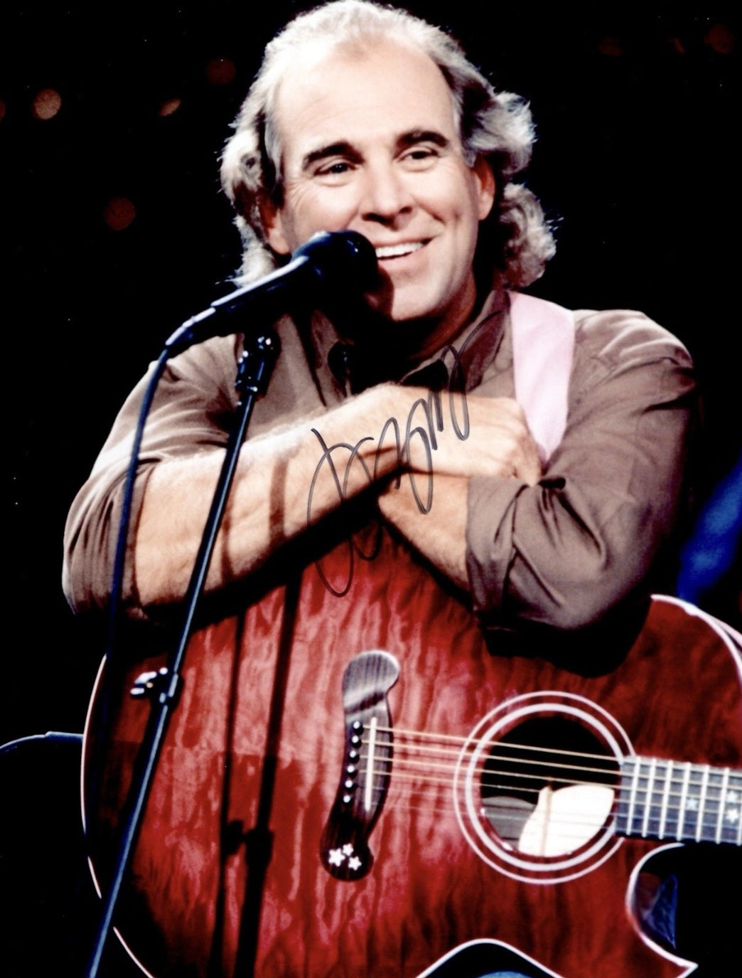 JIMMY BUFFETT signed autographed photo COA in Concert Hologram