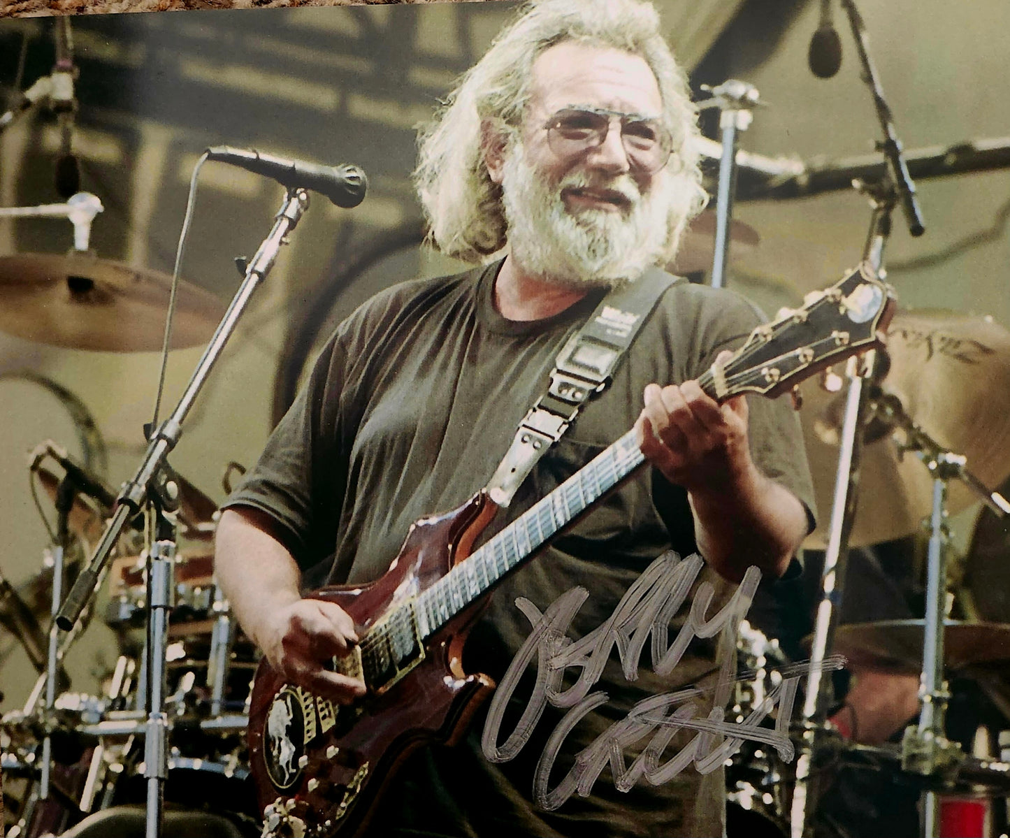 JERRY GARCIA signed autographed photo COA Hologram