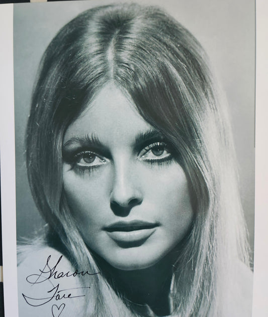 SHARON TATE Signed Photo COA Hologram