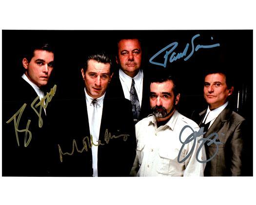 GOODFELLAS CAST signed autographed photo COA Hologram Beckett Autographs