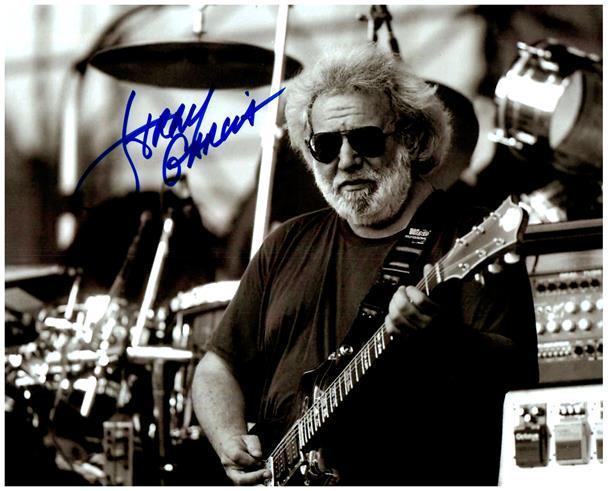 JERRY GARCIA signed autographed photo COA Hologram Beckett Autographs