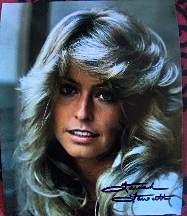 FARRAH FAWCETT signed autographed photo COA Hologram Beckett Autographs