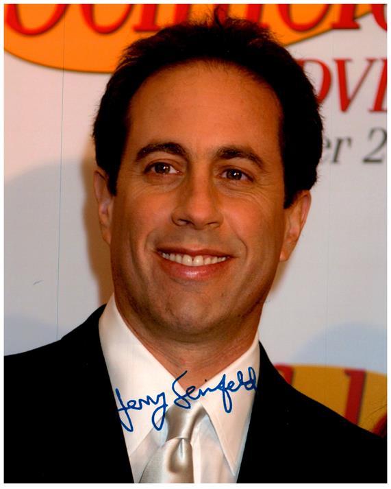 JERRY SEINFELD  signed autographed photo COA Hologram Beckett Autographs