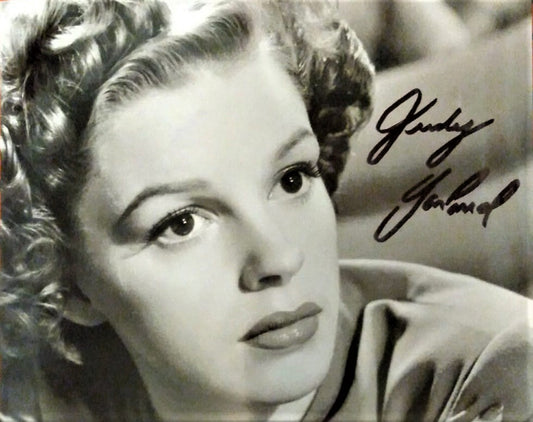 JUDY GARLAND signed autographed photo COA Hologram Beckett Autographs
