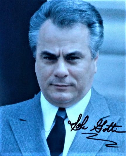 JOHN GOTTI signed autographed photo COA Hologram Beckett Autographs