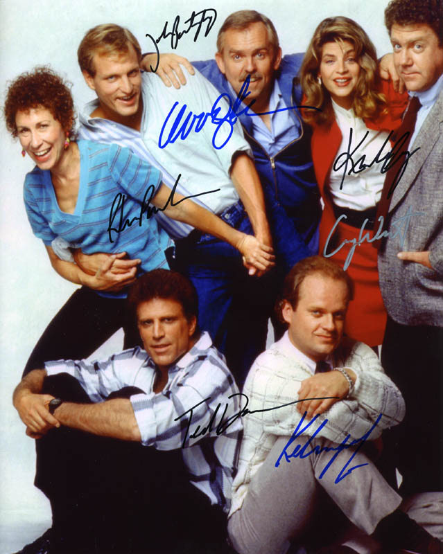 CHEERS CAST signed autographed photo COA Hologram Beckett Autographs