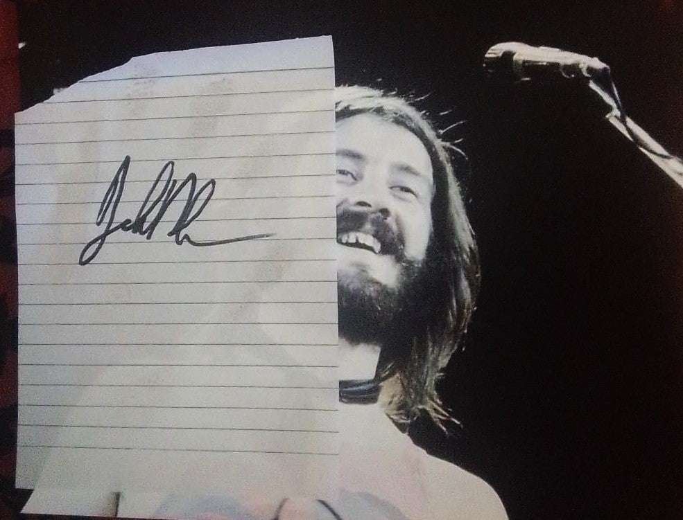 JOHN BONHAM signed autographed photo COA Led Zeppelin Hologram Beckett Autographs