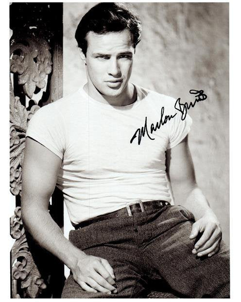 MARLON BRANDO signed autographed photo COA Hologram Beckett Autographs