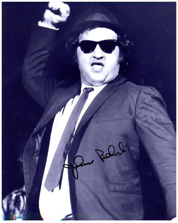 JOHN BELUSHI signed autographed photo COA Hologram Beckett Autographs