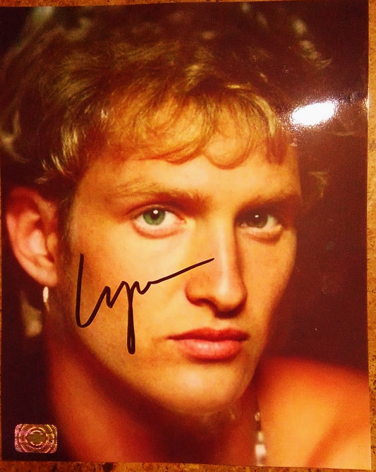 LAYNE STALEY signed autographed photo COA Hologram Beckett Autographs