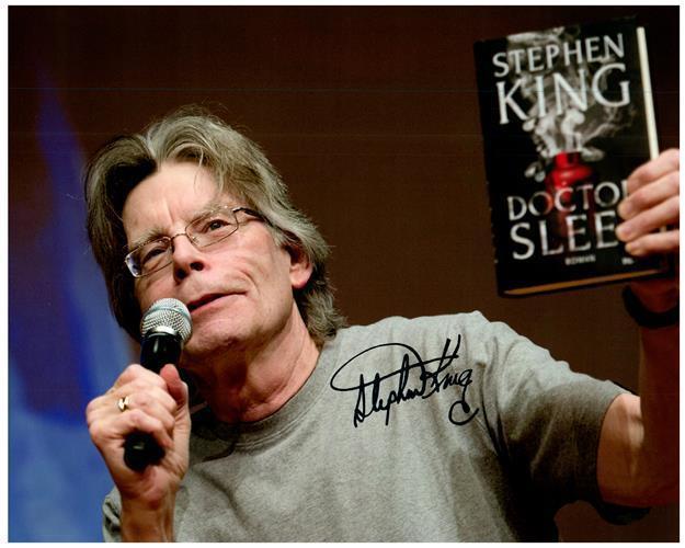 STEPHEN KING Signed autographed Photo COA Hologram Beckett Autographs