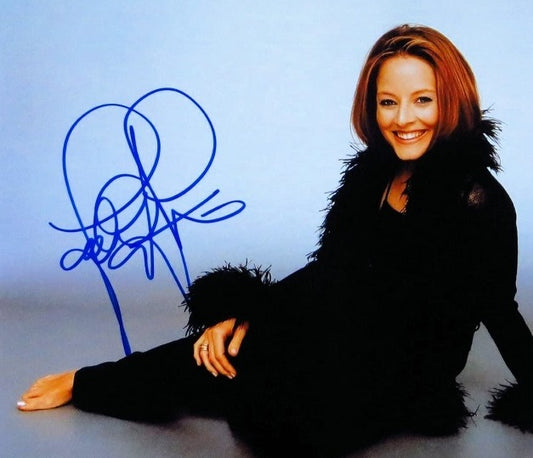 JODIE FOSTER signed autographed photo COA Hologram Beckett Autographs