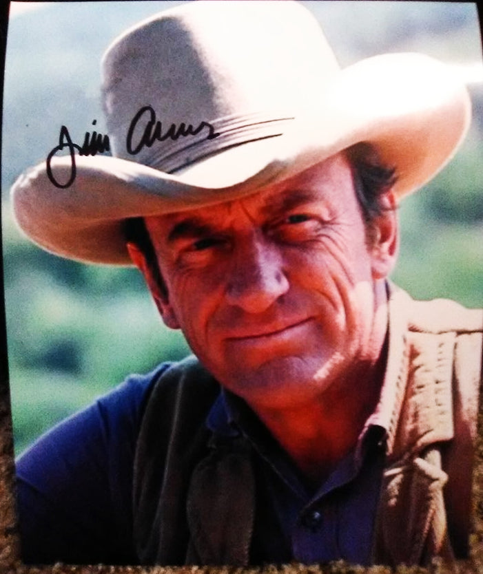 JAMES JIM ARNESS Signed autographed Photo COA Hologram Beckett Autographs