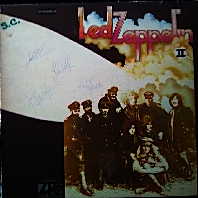 LED ZEPPELIN signed autographed Album  COA Hologram Beckett Autographs