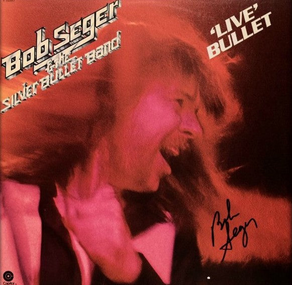 BOB SEGER signed autographed Album COA Hologram live bullet 