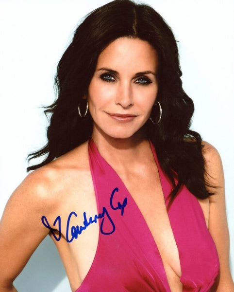 COURTENEY COX signed autographed photo COA Hologram Beckett Autographs