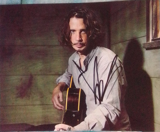 CHRIS CORNELL signed autographed photo COA Hologram Beckett Autographs