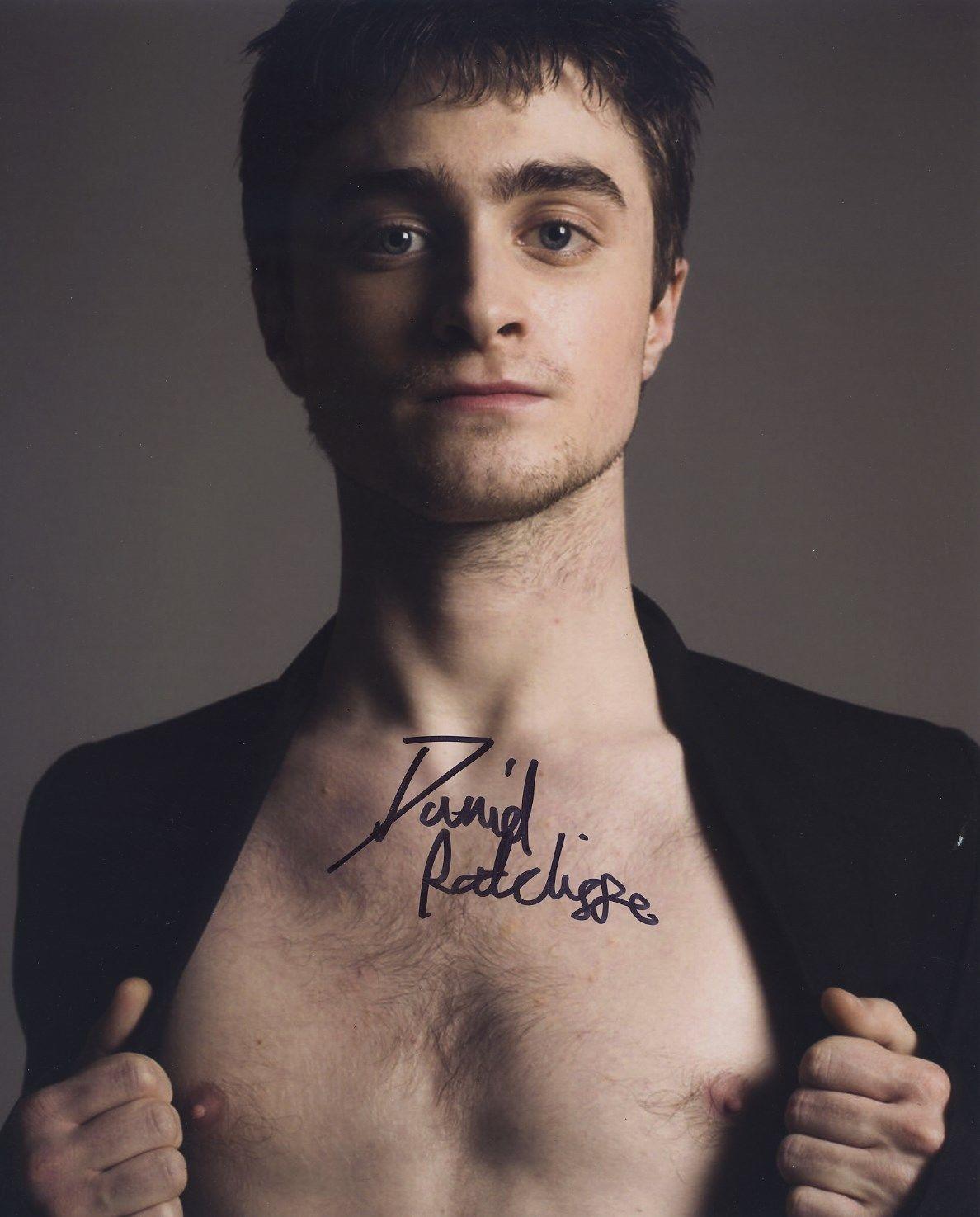 DANIEL RADCLIFFE signed autographed photo COA Hologram Beckett Autographs