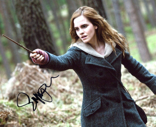 EMMA WATSON signed autographed photo COA Hologram Beckett Autographs