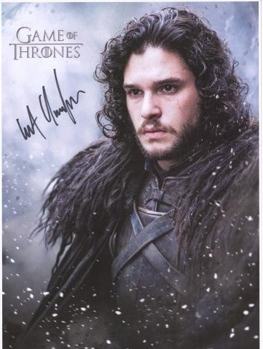 KIT HARINGTON GAME OF THRONES signed autographed photo COA Hologram Beckett Autographs