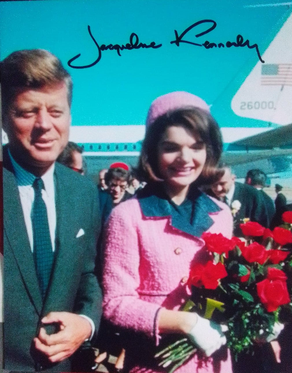 JACKIE KENNEDY signed autographed photo COA Hologram Beckett Autographs