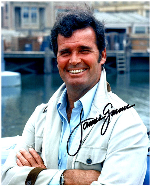 JAMES GARNER signed autographed photo COA Hologram Beckett Autographs