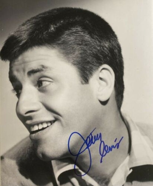 JERRY LEWIS signed autographed photo COA Hologram Beckett Autographs