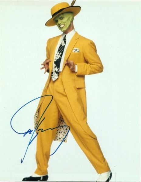 JIM CARREY signed autographed photo COA Hologram Beckett Autographs