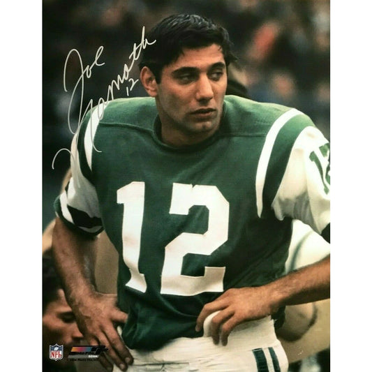 JOE NAMATH signed autographed photo COA Hologram Beckett Autographs