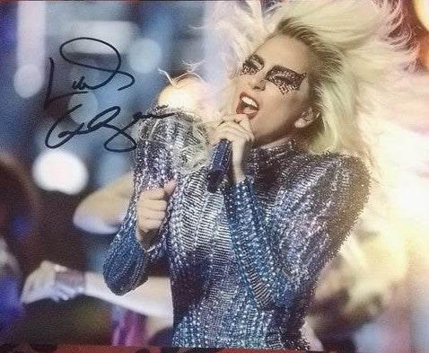 LADY GAGA signed autographed photo COA Hologram Beckett Autographs