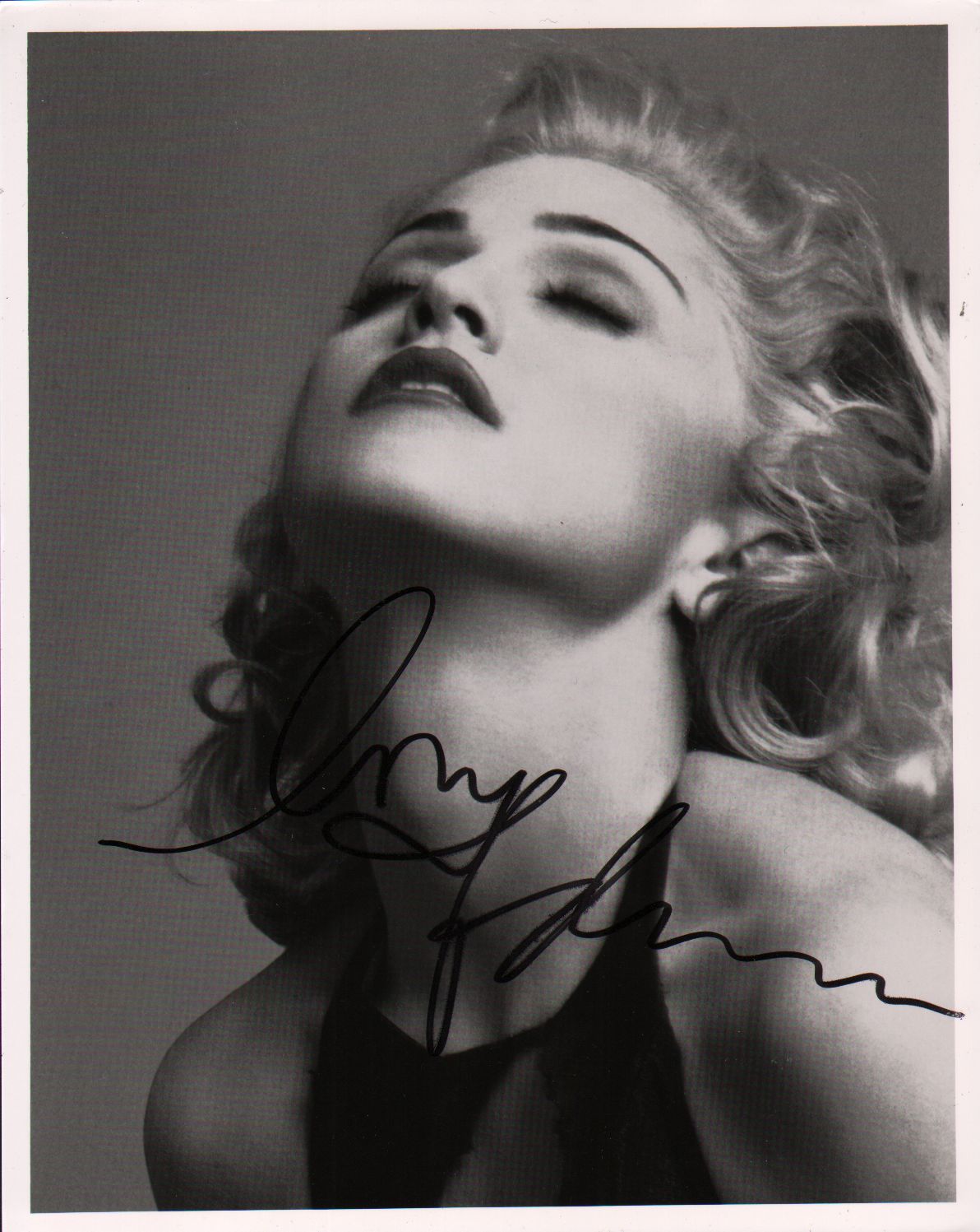 MADONNA signed autographed photo COA Hologram Beckett Autographs