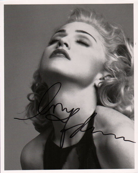 MADONNA signed autographed photo COA Hologram Beckett Autographs