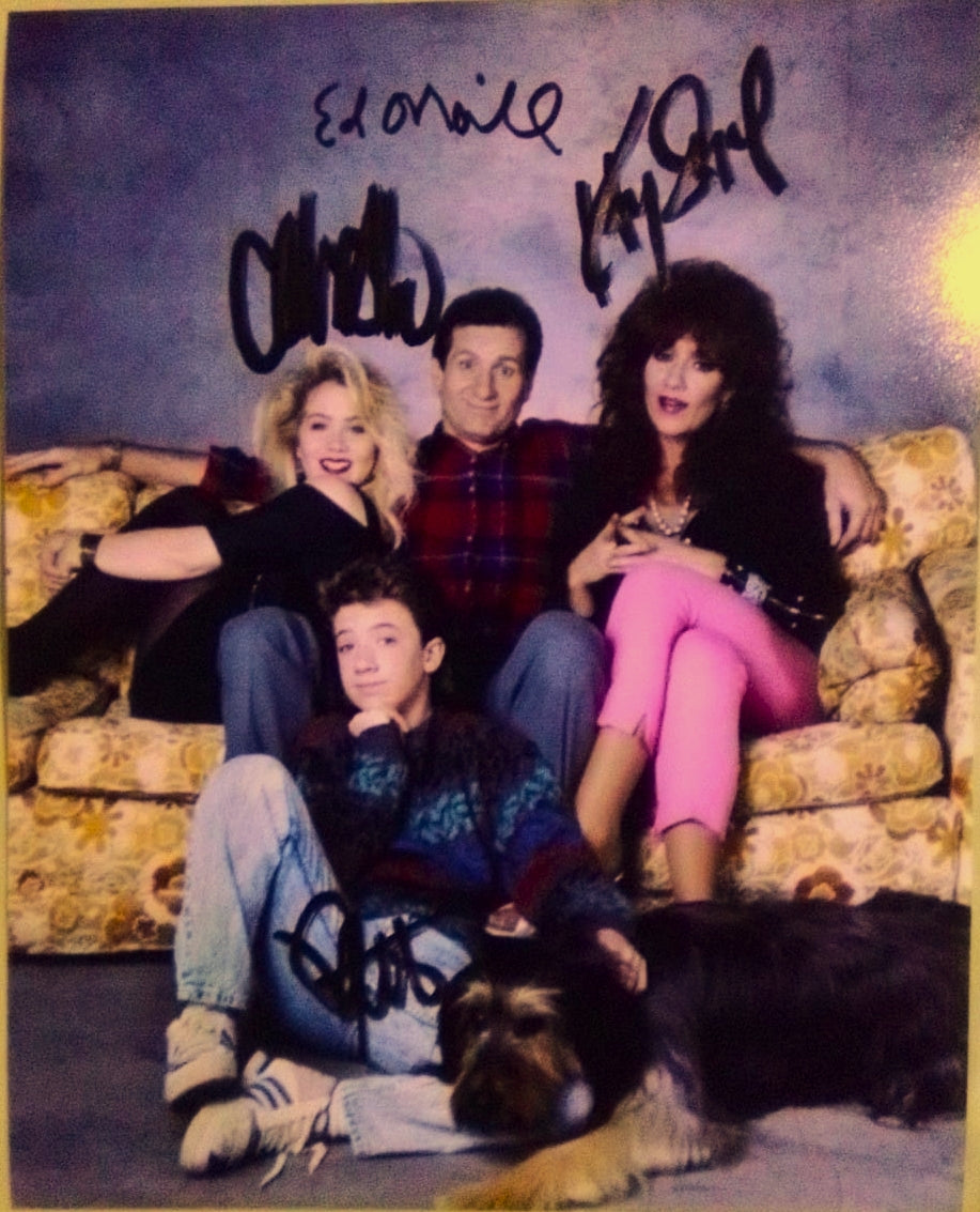 MARRIED WITH CHILDREN CAST signed autographed photo COA Hologram Beckett Autographs