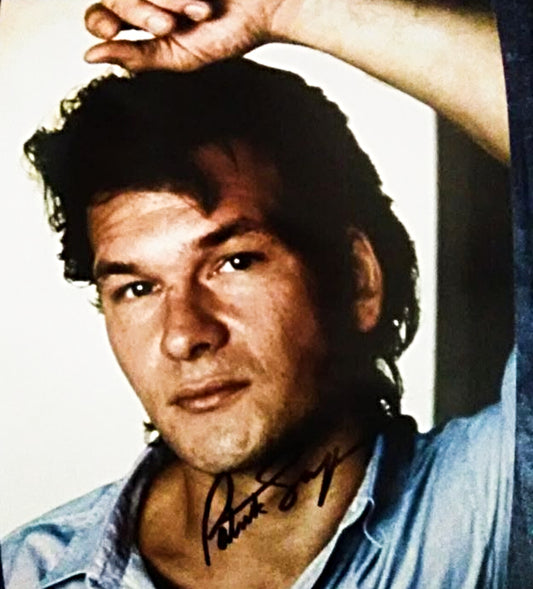 PATRICK SWAYZE signed autographed photo COA Hologram Beckett Autographs