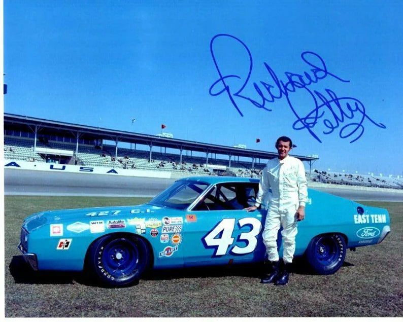 RICHARD PETTY signed autographed photo COA Hologram Beckett Autographs