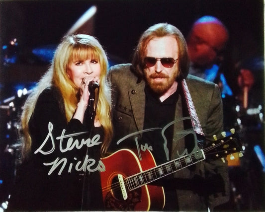 STEVIE NICKS signed TOM PETTY autographed photo COA Hologram Beckett Autographs