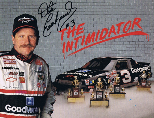 DALE EARNHARDT SR signed autographed photo the Intimidator COA Hologram Beckett Autographs