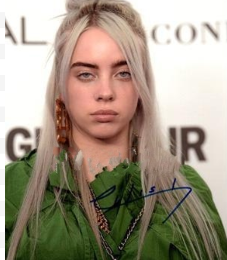 BILLIE EILISH signed autographed photo COA Hologram Beckett Autographs