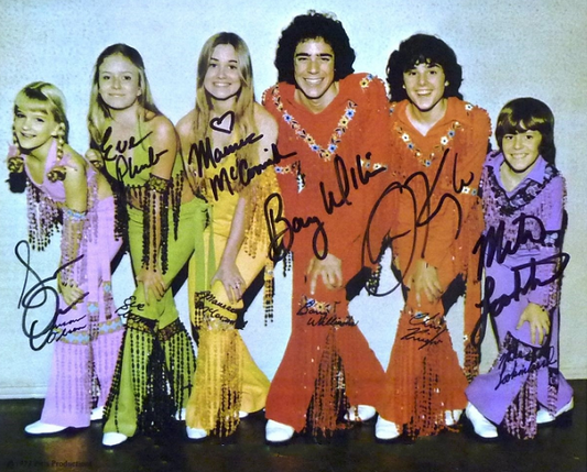 THE BRADY BUNCH signed autographed photo COA Hologram Beckett Autographs