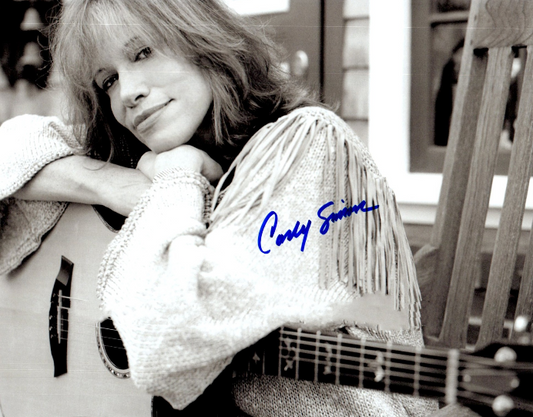 CARLY SIMON signed autographed photo COA Hologram Beckett Autographs