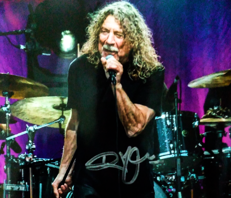 ROBERT PLANT signed autographed photo COA Hologram Beckett Autographs