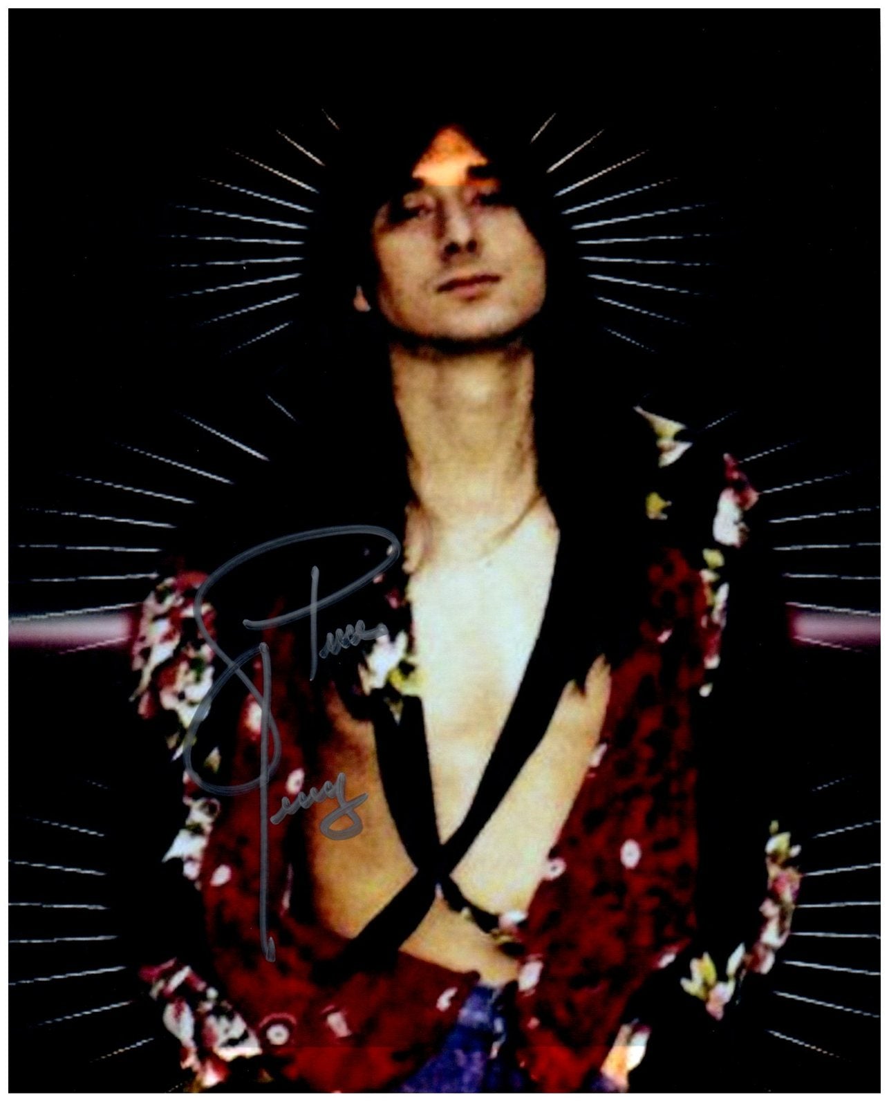 STEVE PERRY signed autographed photo COA Hologram Beckett Autographs