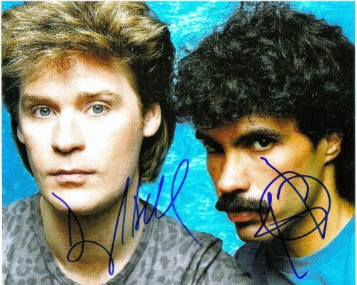 HALL AND OATES signed autographed photo COA Hologram Beckett Autographs