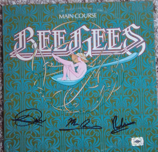 THE BEE GEES signed autographed album COA Hologram Beckett Autographs