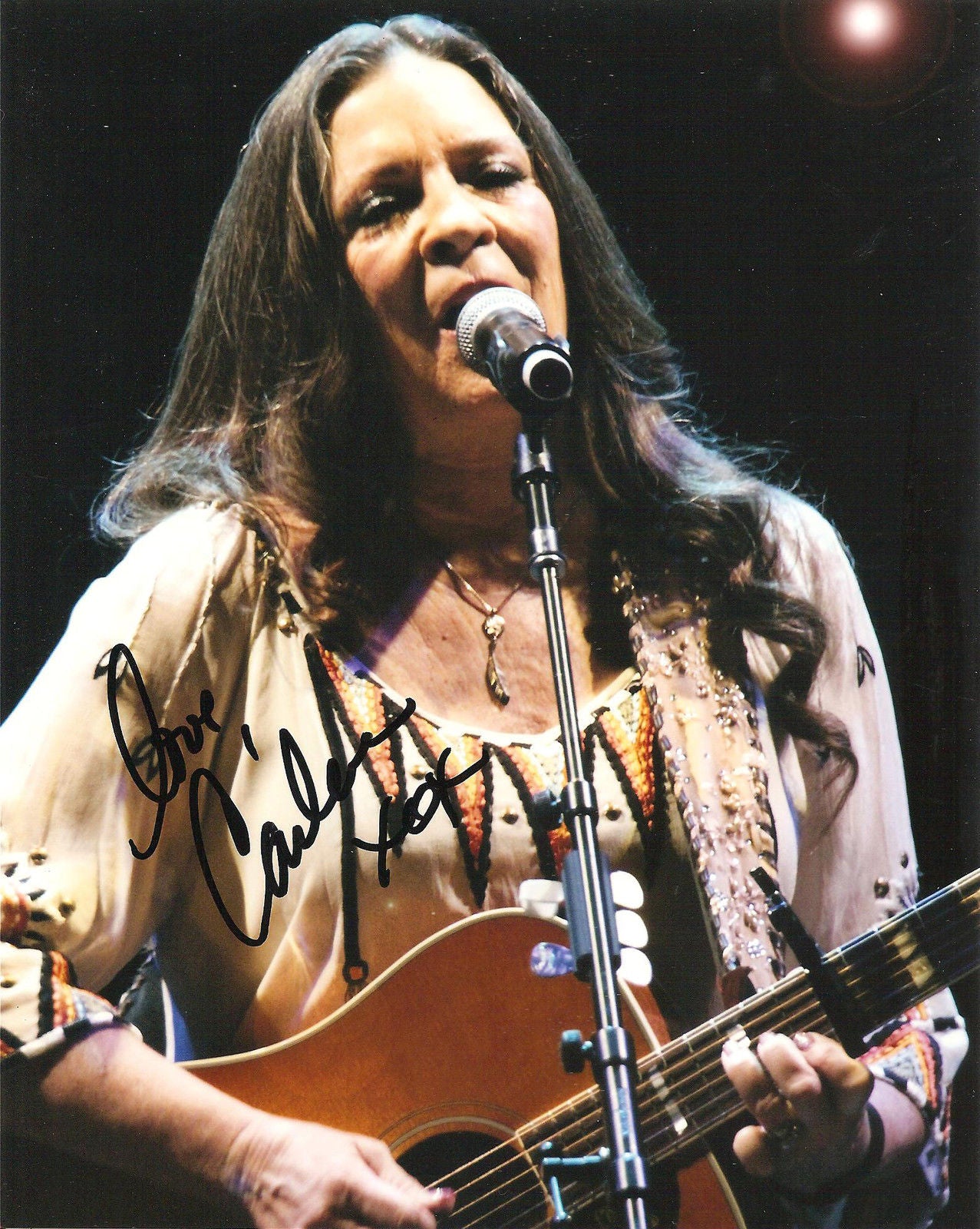 JUNE CARTER CASH signed autographed photo COA Hologram Beckett Autographs