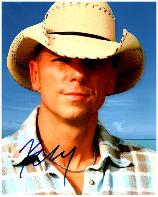 KENNY CHESNEY signed autographed photo COA Hologram Beckett Autographs