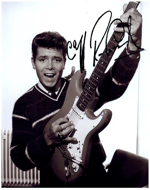 CLIFF RICHARD signed autographed photo COA Hologram Beckett Autographs