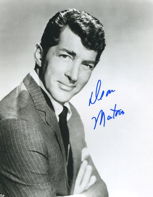 DEAN MARTIN signed autographed photo COA Hologram Beckett Autographs