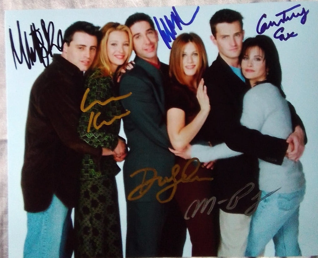 FRIENDS CAST signed autographed photo COA Hologram Beckett Autographs